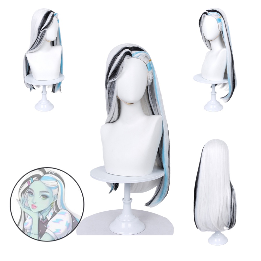 Wig Fiber Net - Anime Frankie Stein Cosplaypruik Anime Frankie
