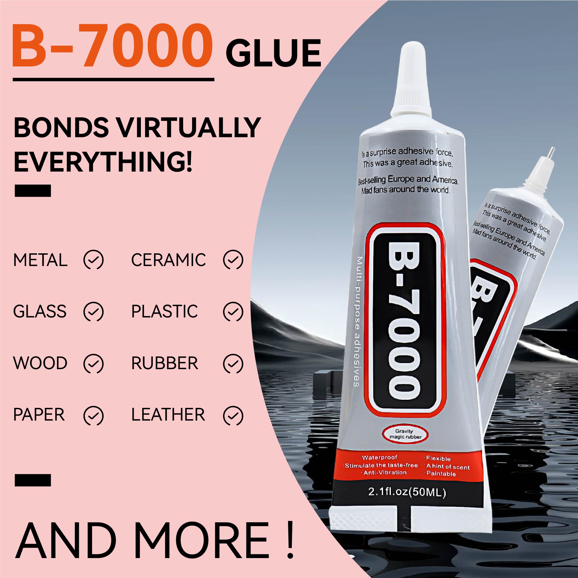 Contact Cement Glue - Contact Telefoon Reparatie Lijm T7000 Frame