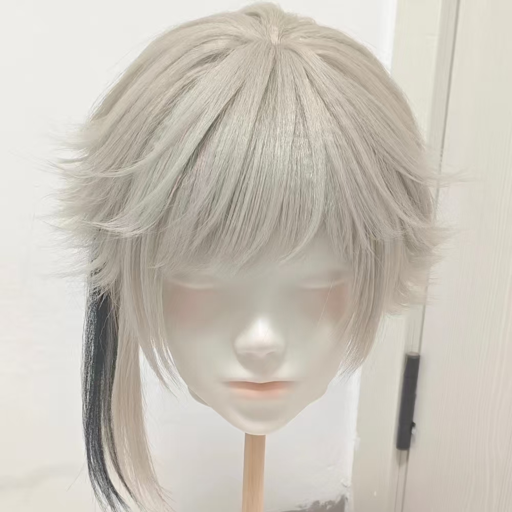 Wig Fiber Net - Nakajima Atsushi Cosplay Pruik Kort Haar