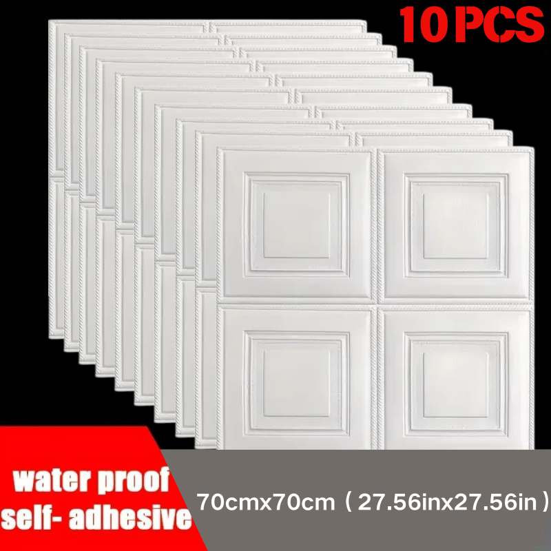 Eva Foam Sheet - 70*70cm anti-botsing waterdichte behangsticker zelfklevende schuimplaat