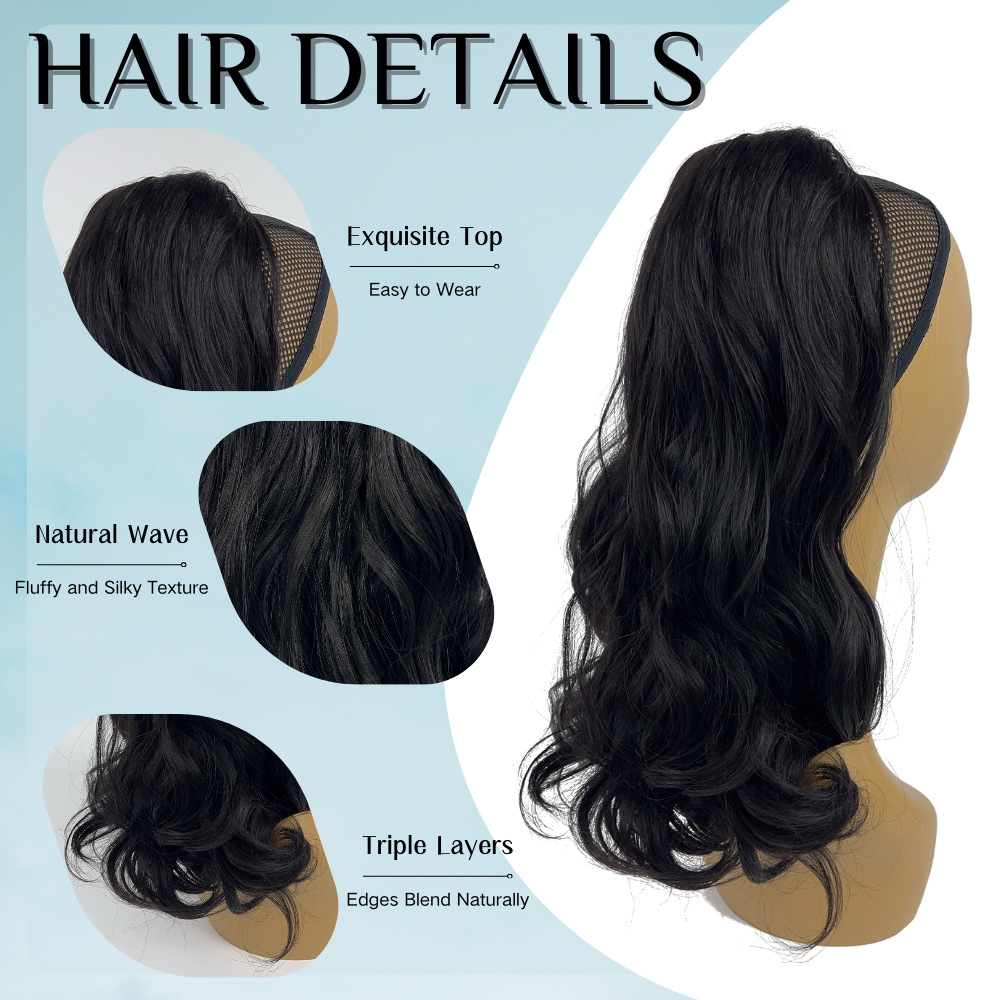Dames paardenstaartpruik Synth - Wig Fiber Net recensie en prijs
