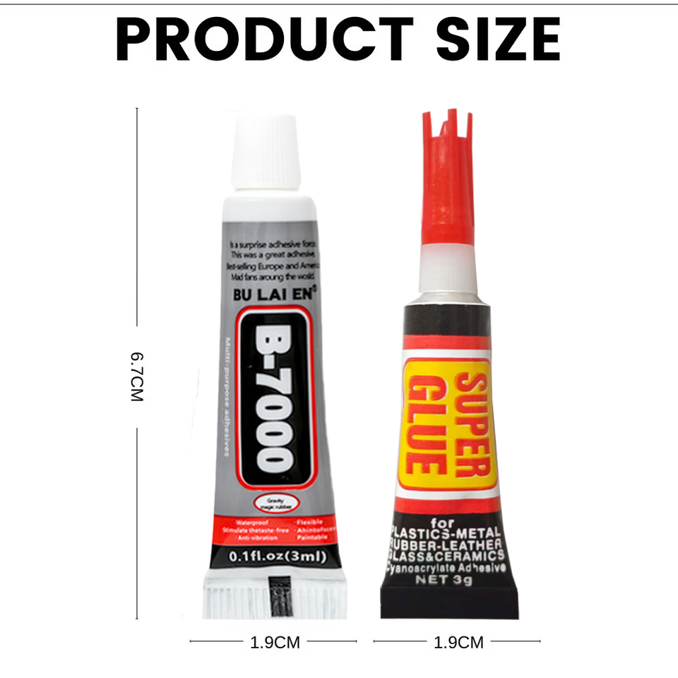 3 ml B7000 Glas Plastic Univer - Contact Cement Glue recensie en prijs