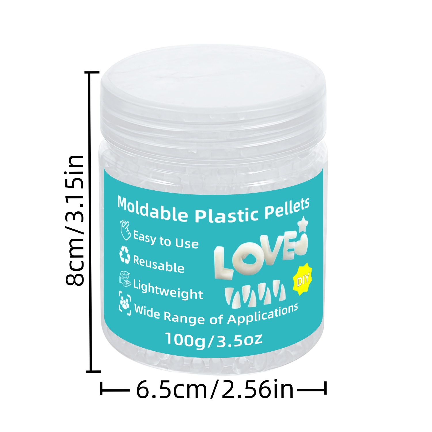 Vormbare plastic korrels, smel - Thermoplastic Pellet recensie en prijs